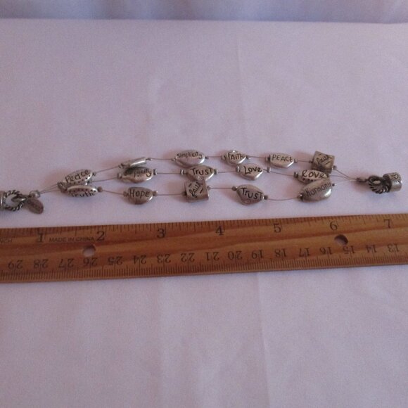 Bracelets Mixed Lot CHIOCO'S Metal Tan Wrap Snap and Tigers Eye Stretch - Picture 2 of 9